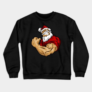 Muscular Santa Claus Christmas Gifts Crewneck Sweatshirt